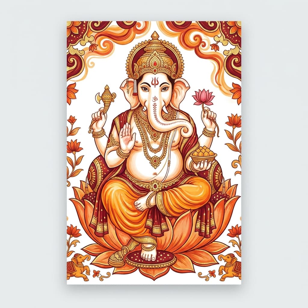 Lord Ganesha Wallpaper Preview